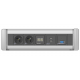Mediaport obrotowy Turn - 2x 230V + 2x RJ45 + 2x USB + VGA + Mini Jack