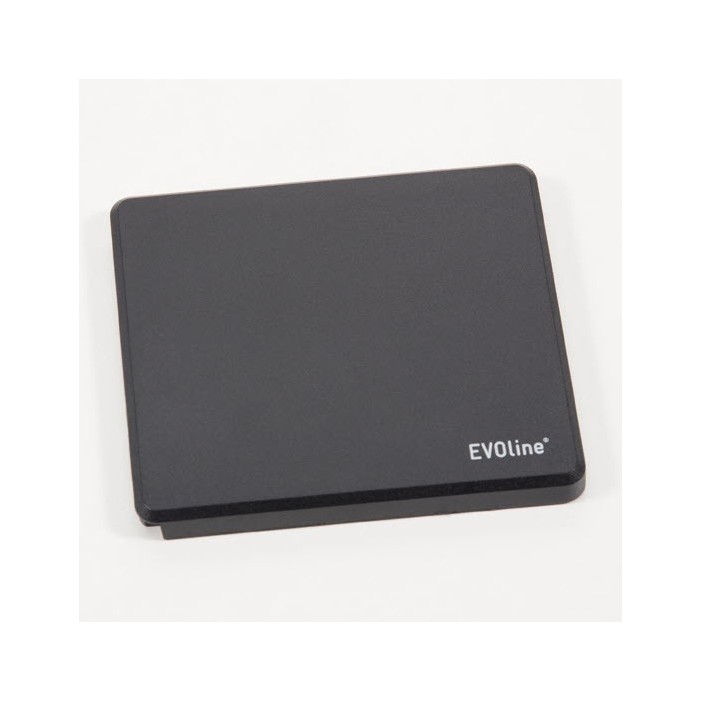 Evoline Square80 Black 1 x 230V, 1 x USB charger