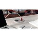 Mediaport Bachmann TWIST, 230V, 2 x USB Charger, kolor czarny