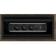 Mediaport INTEGRA logic - 3x230V, 1xRJ45 kat.6, 2x HDMI 2.0 